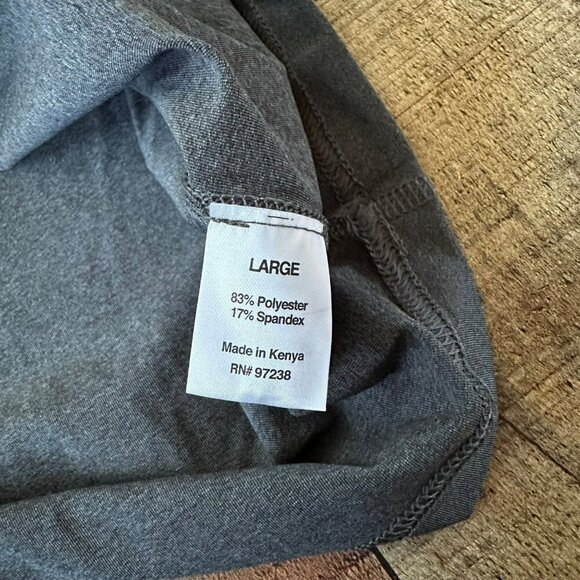 BSN Sports Mens Sleeveless Performance Apparel Tank Top Large Gray Spandex - Picture 5 of 8